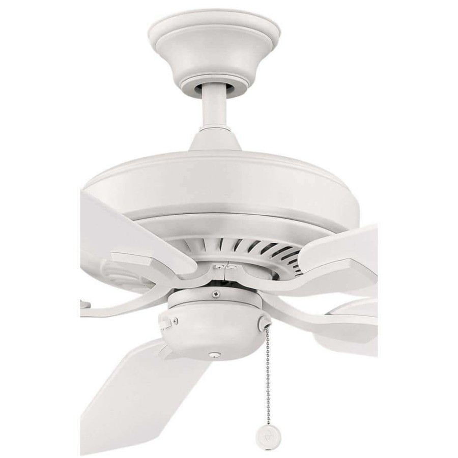 Ceiling Fans * | Edgewood 60 60 In. Indoor/Outdoor Matte White Ceiling Fan By Fanimation