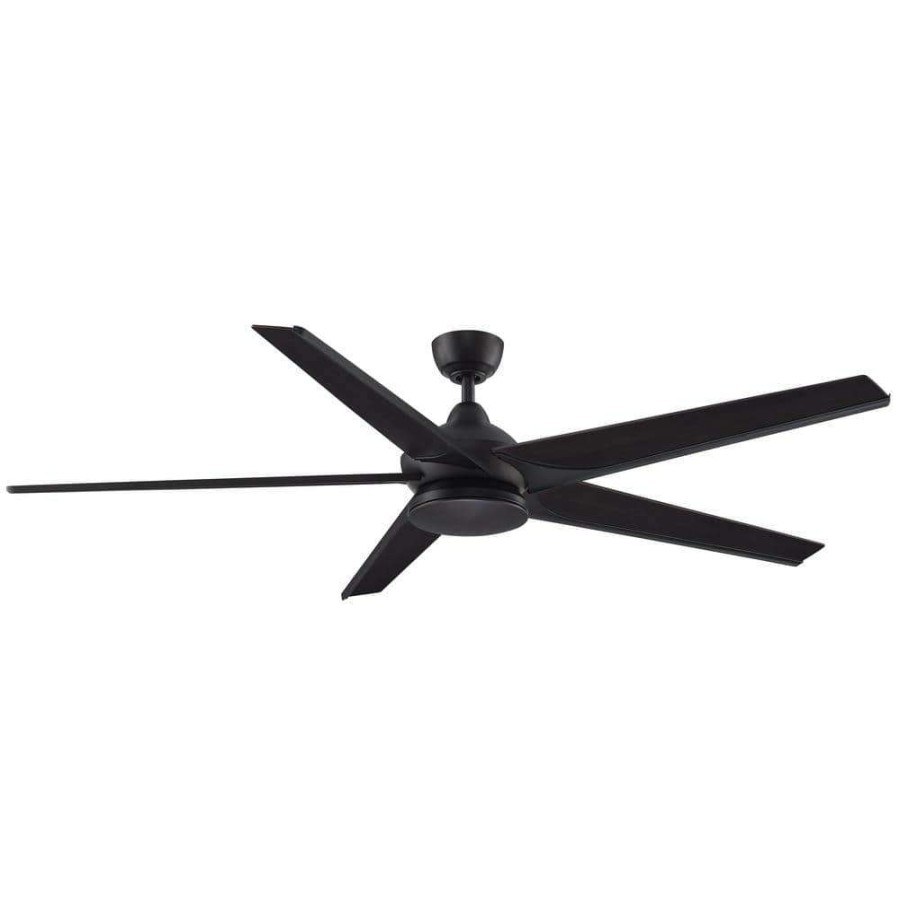 Ceiling Fans * | Subtle 72 In. Integrated Led Dark Bronze Ceiling Fan With Light Kit And Remote Control By Fanimation