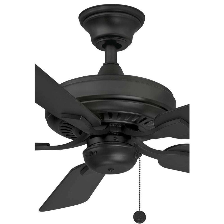 Ceiling Fans * | Edgewood 44 44 In. Indoor/Outdoor Black Ceiling Fan By Fanimation