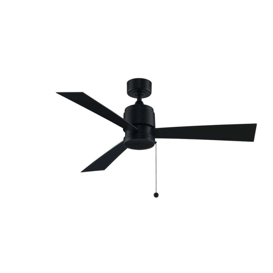 Ceiling Fans * | Zonix Wet 52 In. Indoor/Outdoor Black Ceiling Fan With Black Blades By Fanimation