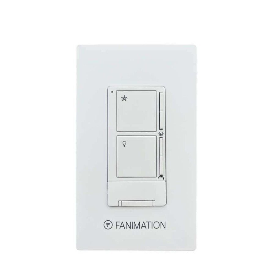 Ceiling Fan Parts * | 3-Speed Wall Switch, White By Fanimation