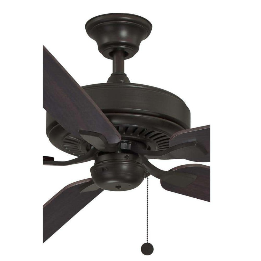 Ceiling Fans * | Edgewood 72 72 In. Indoor/Outdoor Dark Bronze With Dark Walnut Blades Ceiling Fan By Fanimation