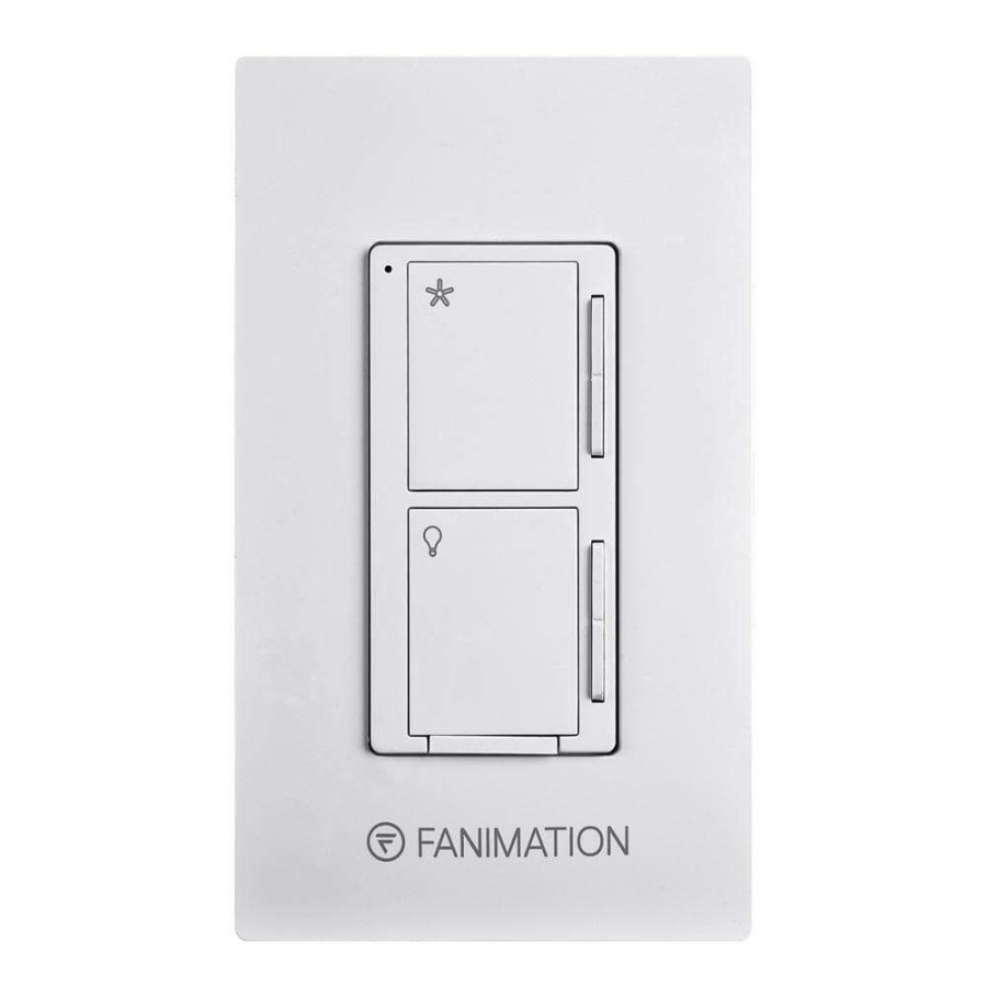 Ceiling Fan Parts * | 3-Speed Wall Switch, White By Fanimation