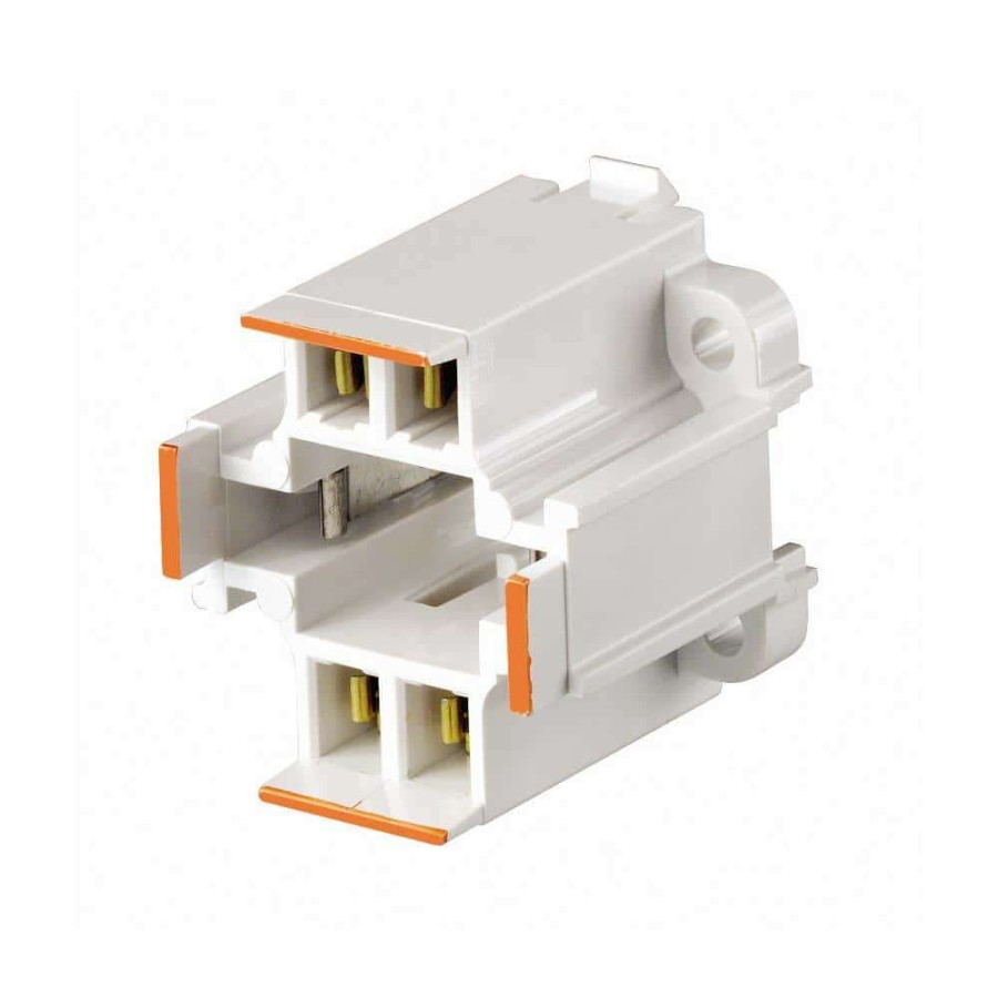 Lamps * | Lampholder For G24Q And Gx24Q Lamp Bases 4-Pin By Leviton