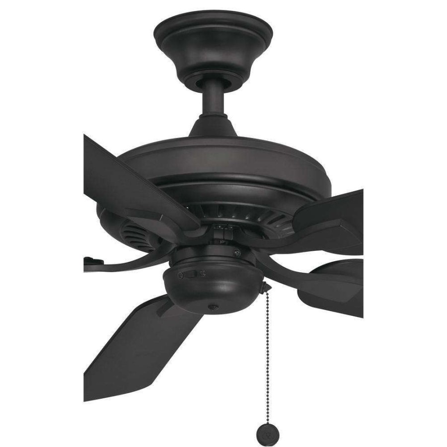 Ceiling Fans * | Edgewood 52 52 In. Indoor/Outdoor Black Ceiling Fan By Fanimation