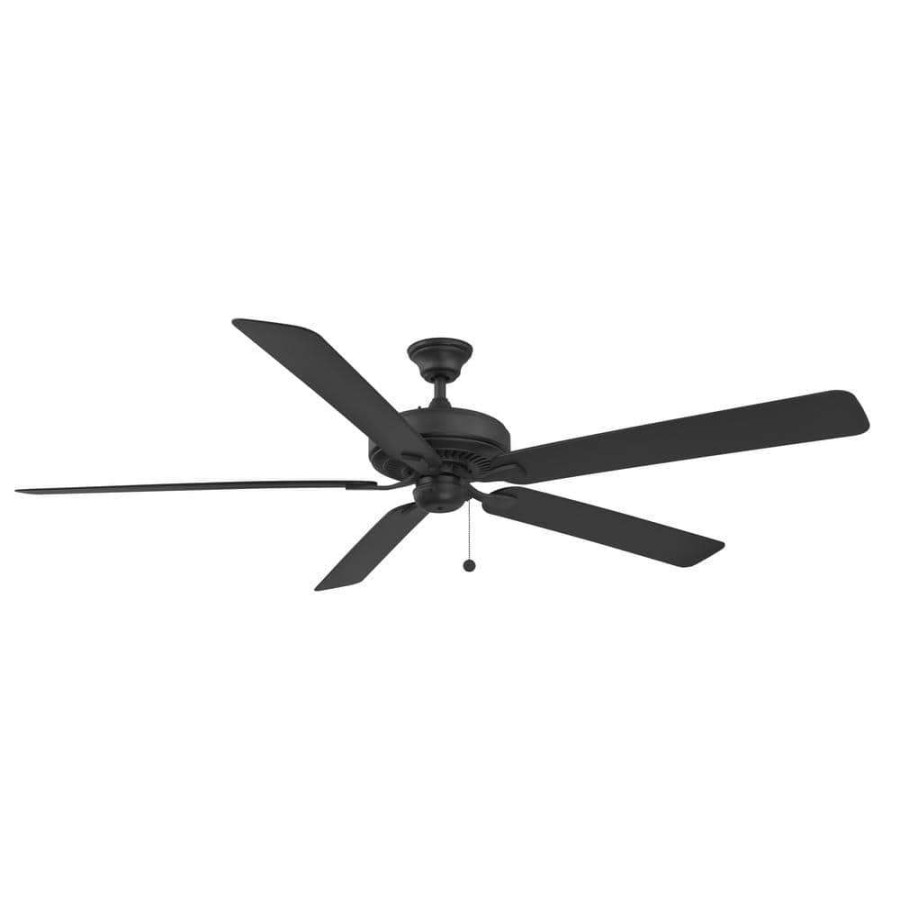 Ceiling Fans * | Edgewood 72 72 In. Indoor/Outdoor Black Ceiling Fan By Fanimation