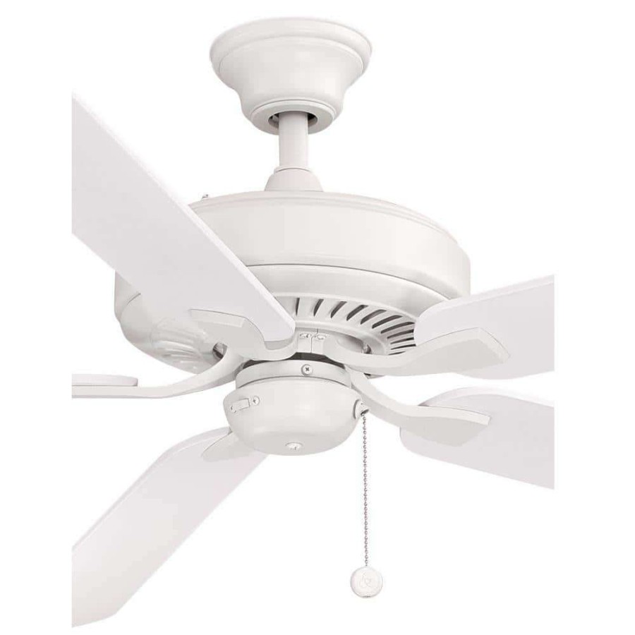 Ceiling Fans * | Edgewood 72 72 In. Indoor/Outdoor Matte White Ceiling Fan By Fanimation