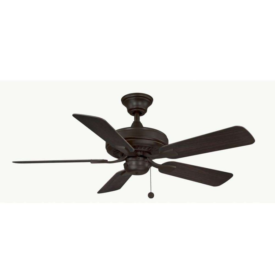 Ceiling Fans * | Edgewood 44 44 In. Indoor/Outdoor Dark Bronze With Dark Walnut Blades Ceiling Fan By Fanimation