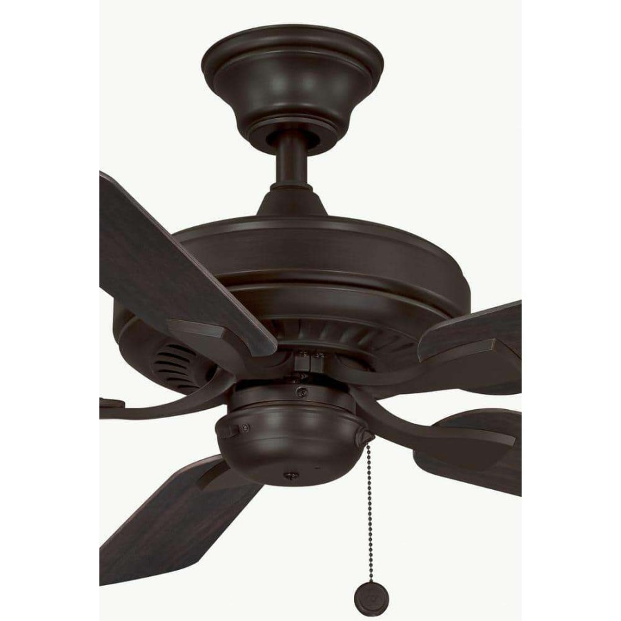 Ceiling Fans * | Edgewood 44 44 In. Indoor/Outdoor Dark Bronze With Dark Walnut Blades Ceiling Fan By Fanimation