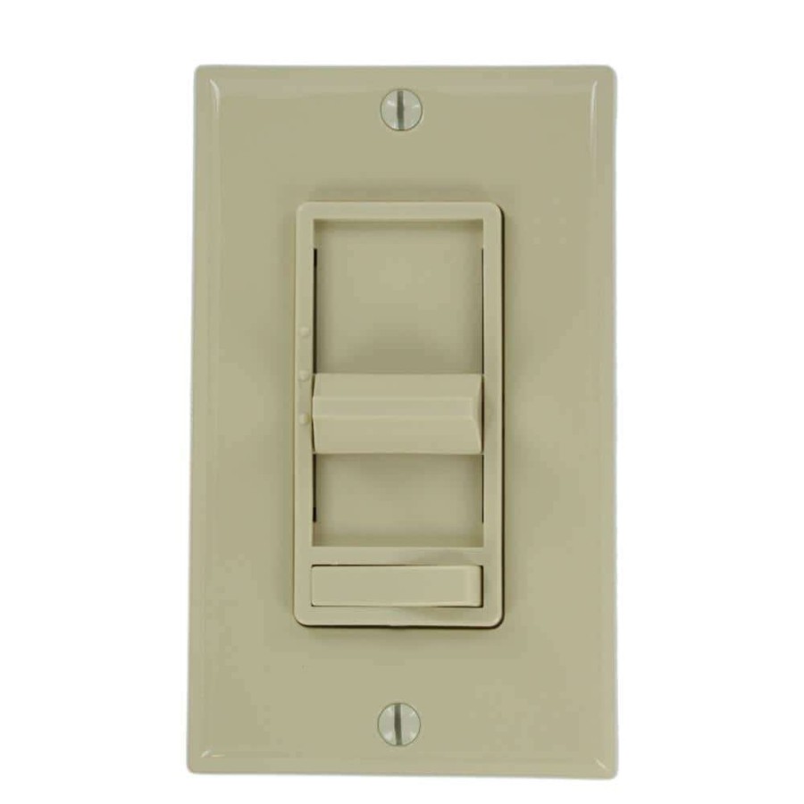 Wiring Devices & Light Controls * | 1.5 Amp Decora Sureslide 3-Way Slide Step Fan Speed Control, Ivory By Leviton