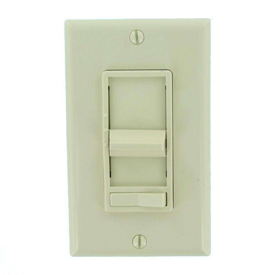 Wiring Devices & Light Controls * | 1.5 Amp Decora Sureslide 3-Way Slide Step Fan Speed Control, Ivory By Leviton