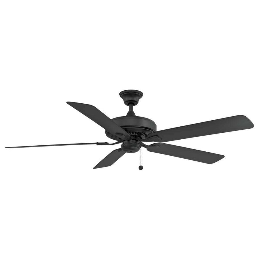 Ceiling Fans * | Edgewood 60 60 In. Indoor/Outdoor Black Ceiling Fan By Fanimation