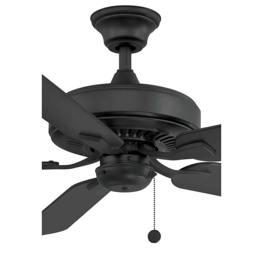 Ceiling Fans * | Edgewood 60 60 In. Indoor/Outdoor Black Ceiling Fan By Fanimation