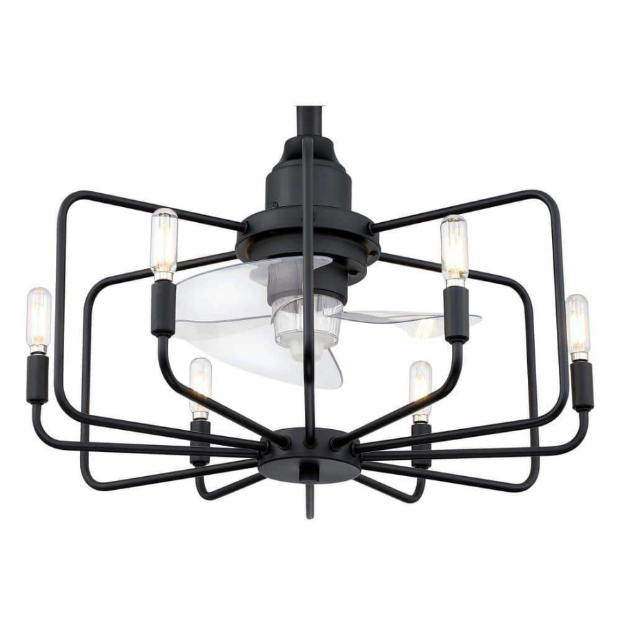 Ceiling Fans * | Influencer 22 In. Indoor Black Ceiling Fan With Light By Fanimation